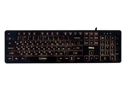 Клавиатура проводная Dialog KK-ML17U Black